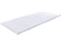 Wit gestreept matras