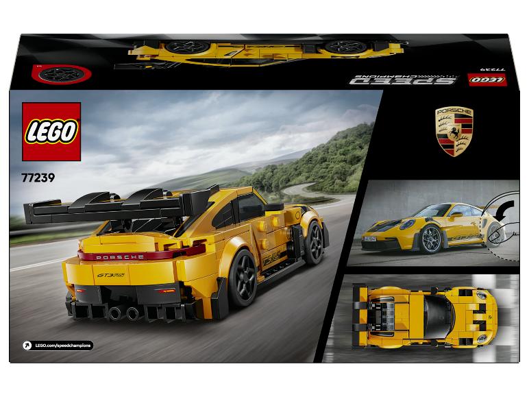 LEGO Speed Champions 77239 Porsche 911 GT3 RS sportwagen speelgoedset doos