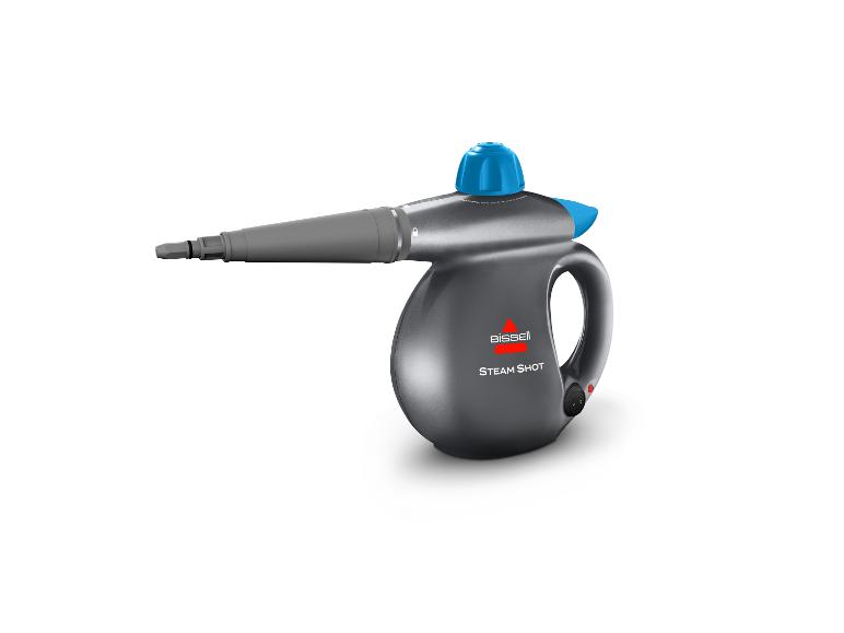 Bissell Steam Shot handstoomreiniger in grijs en blauw