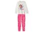 Meisjespyjama met Gabby's Dollhouse-print en roze broek met hartjes.