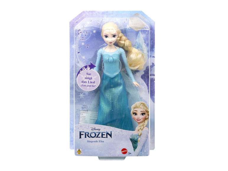 - Disney De ijskoningin zingende pop (Elsa)