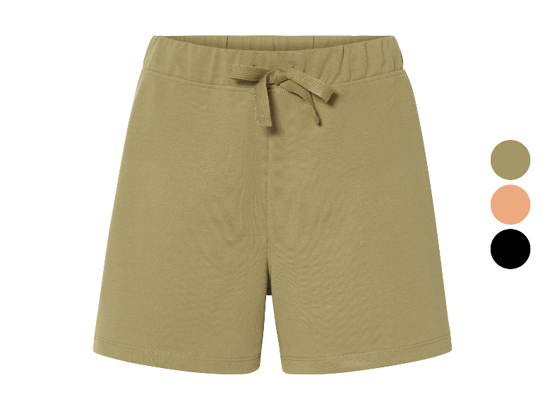 Trendy shorts met trekkoord, verkrijgbaar in drie kleuren.