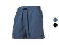 Blauwe sportshorts voor heren met zwart trekkoord