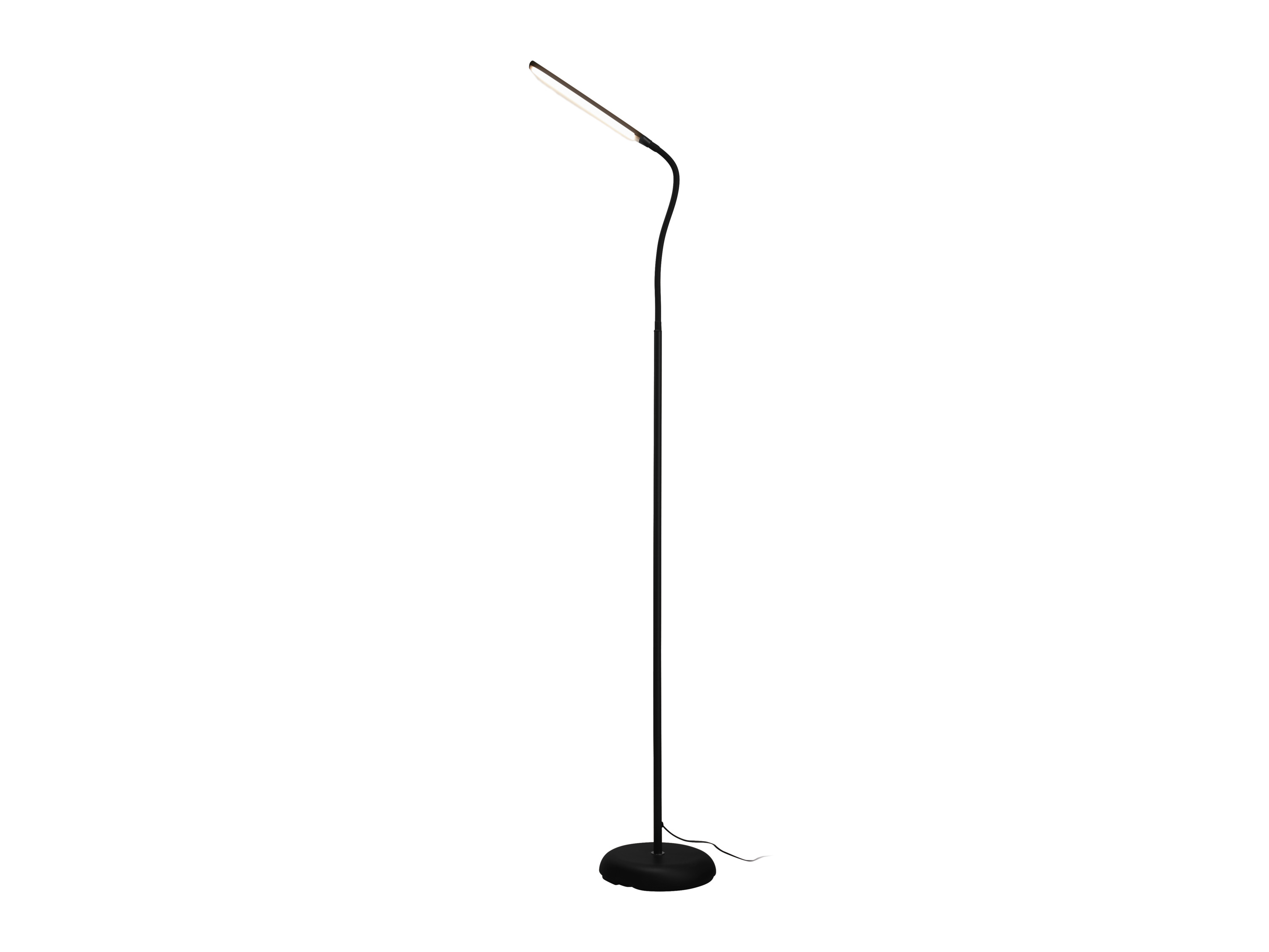 LIVARNO Staande LED-lamp met flexibele kop (Zwart)