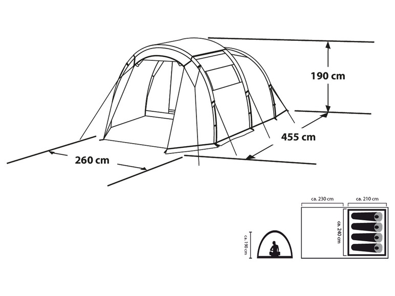 Ga naar volledige schermweergave: ROCKTRAIL® Tent - afbeelding 4