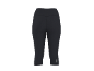 Zwarte dames sport capri legging