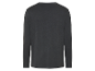 Donkergrijze heren longsleeve.