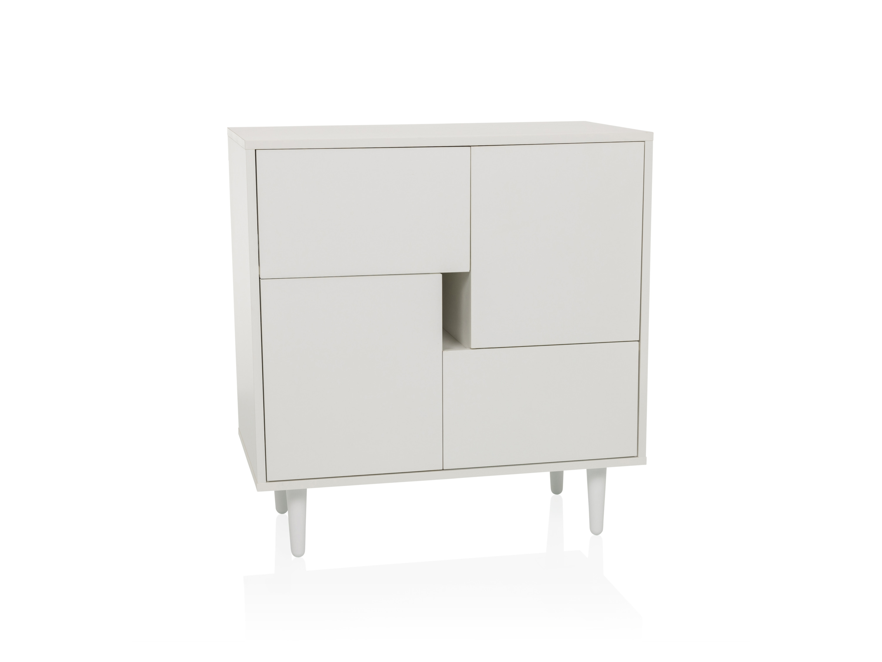 hjh LIVING Dressoir Lykkja (Wit)