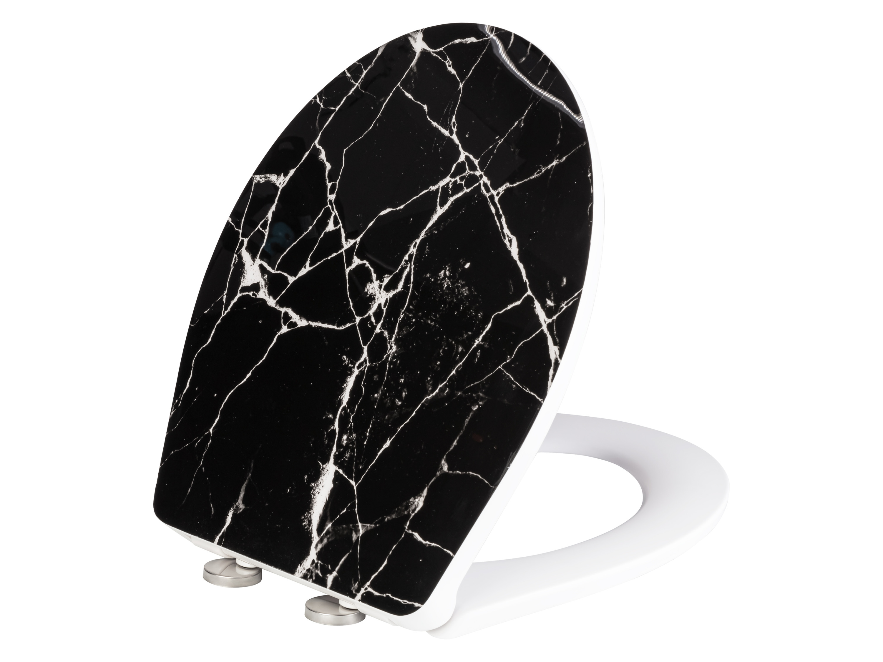 LIVARNO home Wc-bril (Acryl marmer) afbeelding