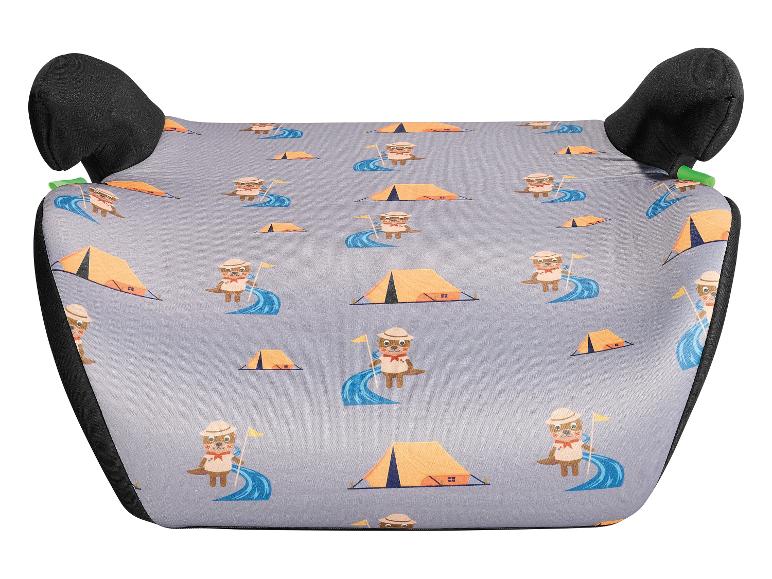 Autostoelbeschermer, campingthema, otters.