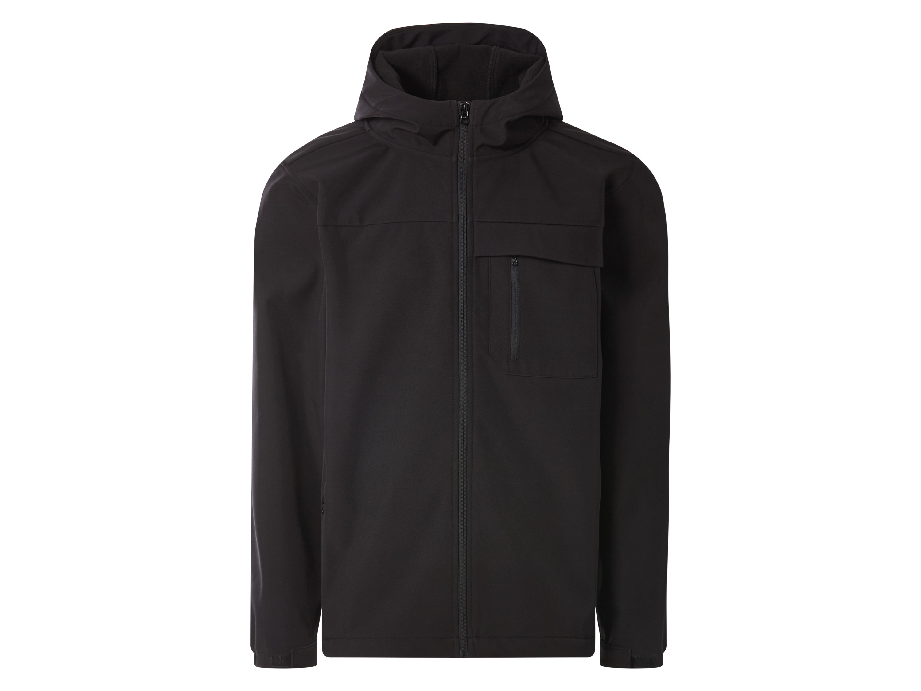 esmara Men Heren softshell jas (Zwart, M)