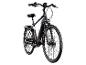 Zwarte Zündapp X500 elektrische fiets op een witte achtergrond.