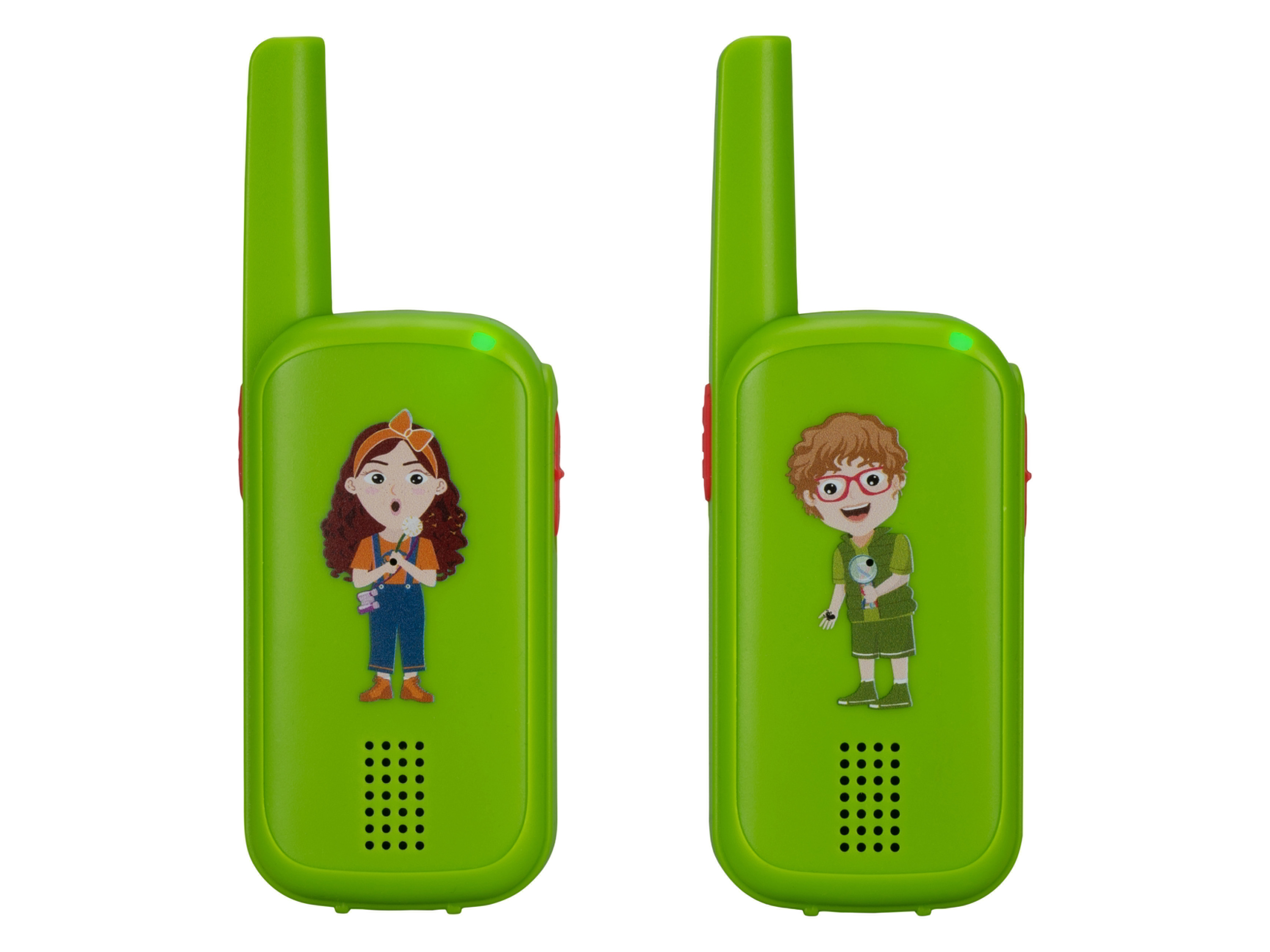BRESSER Junior walkie talkies - set van 2 (Groen) afbeelding
