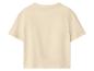 Eenvoudig beige T-shirt, achterkant