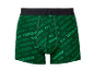 Donkergroene Parkside boxershorts met tekstprint.