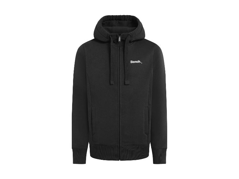 Zwarte Bench hoodie met rits