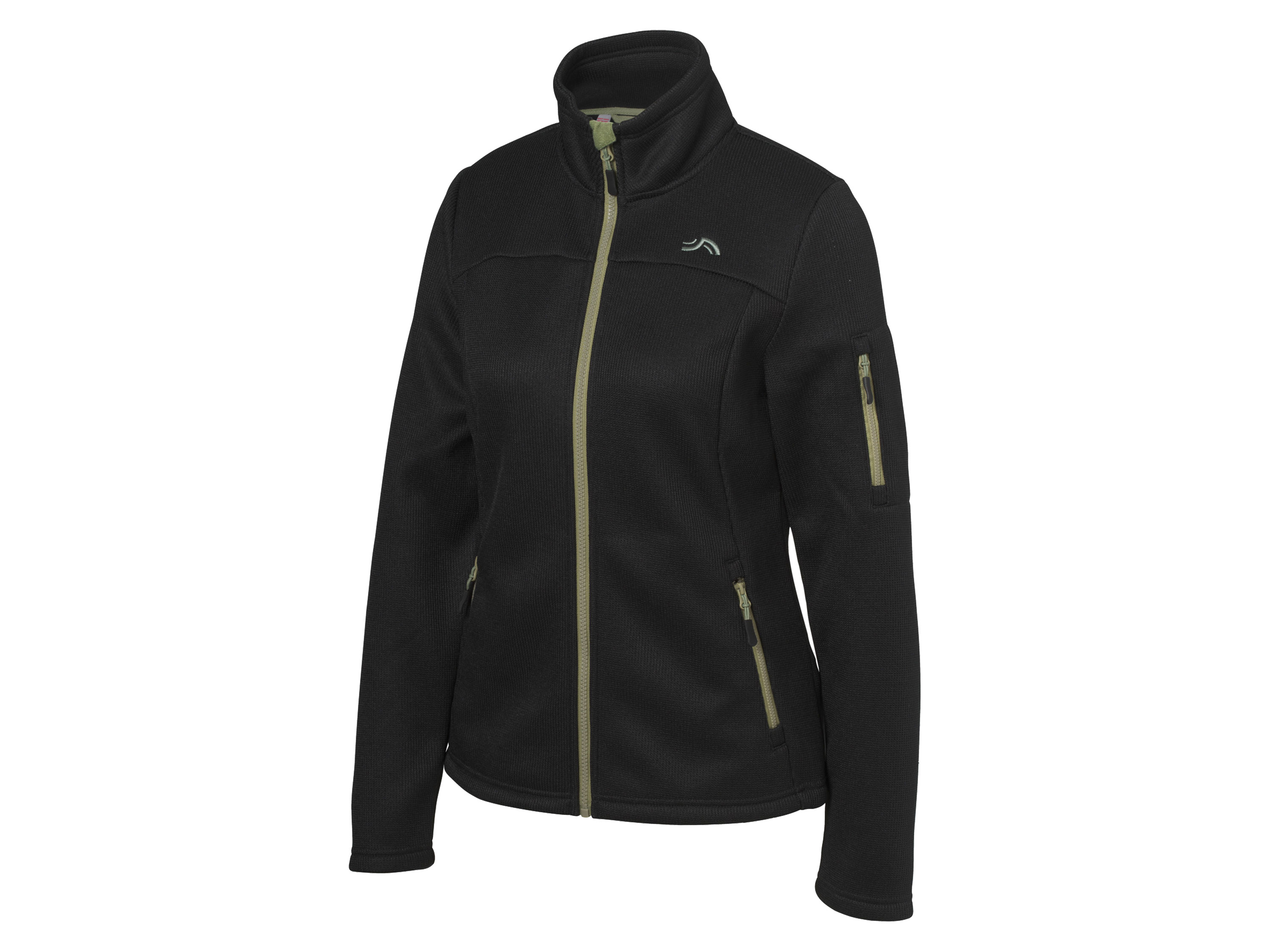 CRIVIT Dames fleecevest (Zwart, M (40/42))