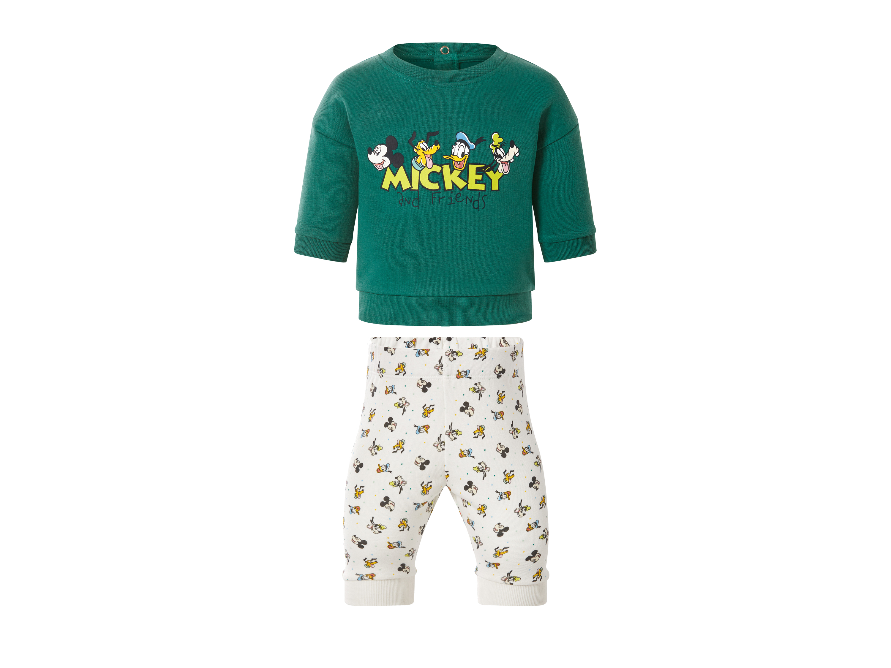 LUPILU Baby joggingpak, 2-delig (Mickey mouse, 74/80)