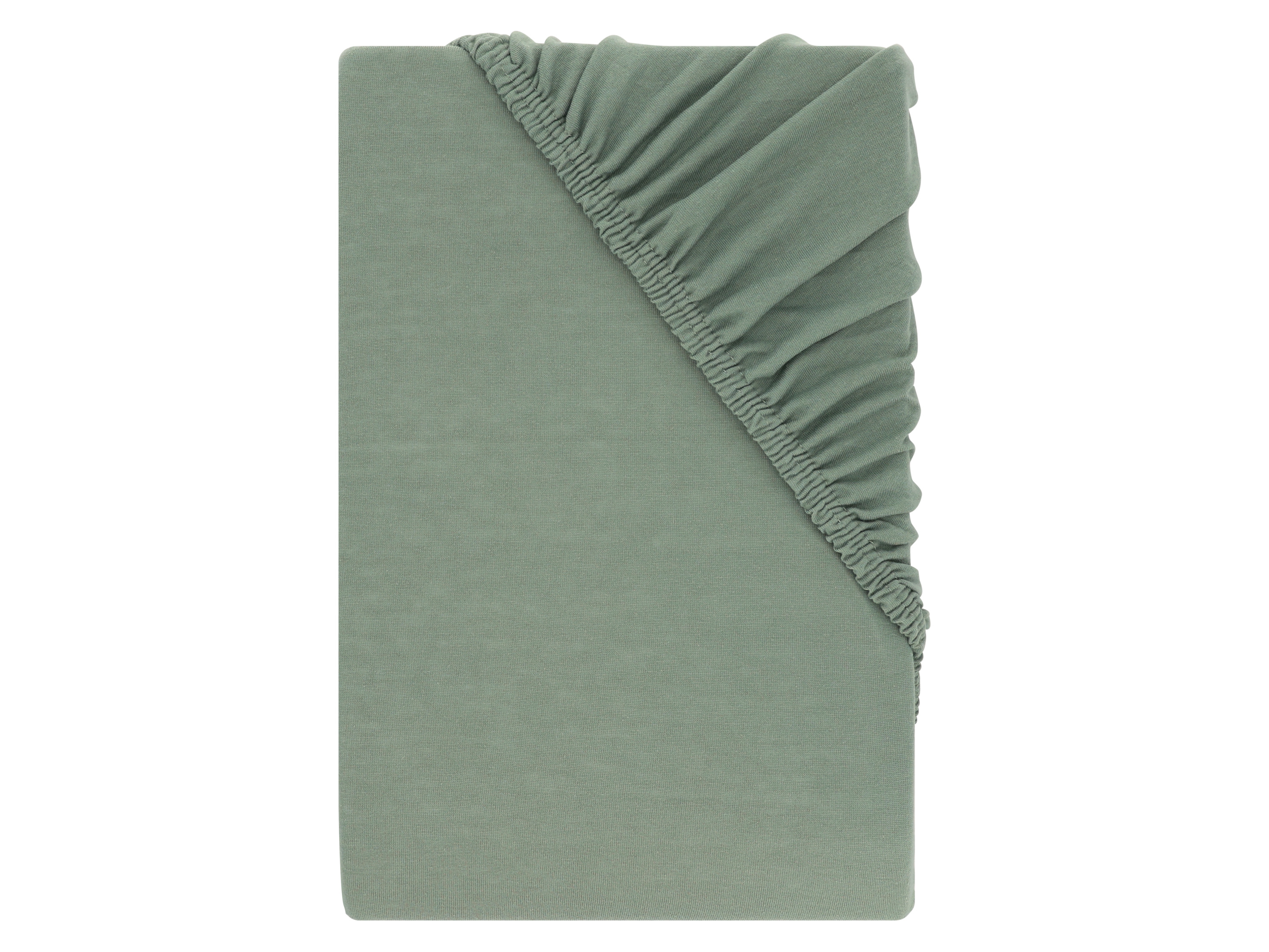 LIVARNO Jersey hoeslaken 140-160 x 200 cm (Groen)