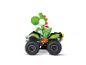 CARRERA Mario Kart speelgoedquad met Yoshi-figuur.