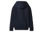 Donkerblauwe hoodie, achterkant