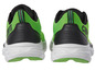 Groene Crivit hardloopschoenen met witte zool.