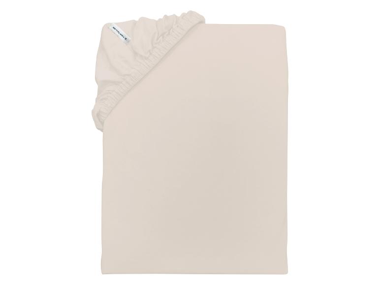 Beige hoeslaken