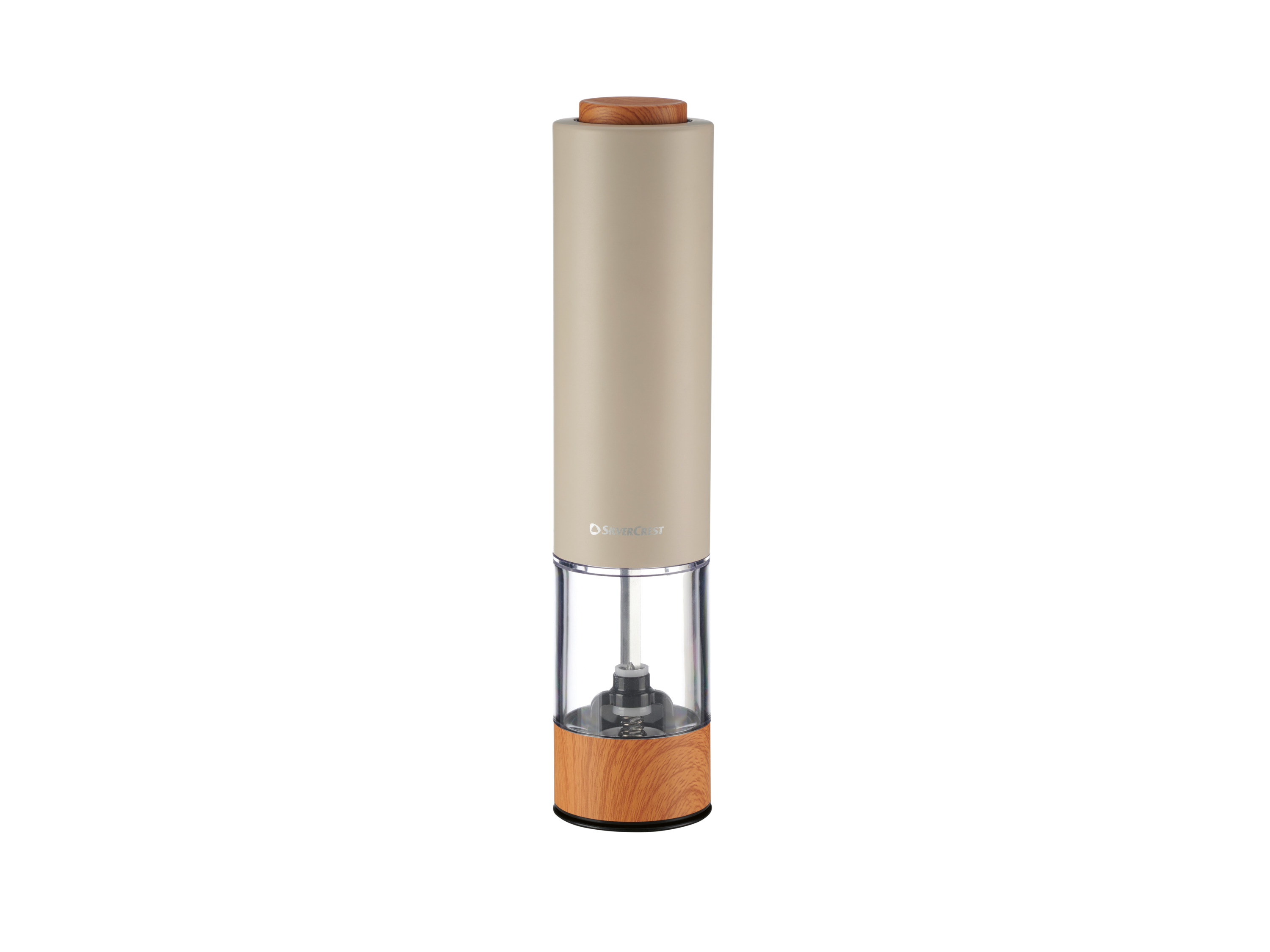 SILVERCREST Elektrische peper- en zoutmolen (Beige)