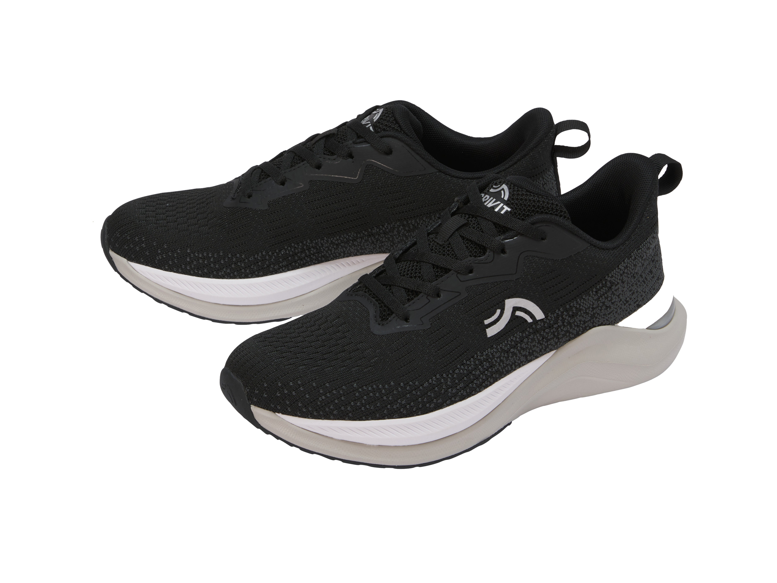 CRIVIT Heren hardloopschoenen (zwart, 46)