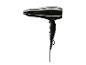 Zwarte SilverCrest haardroger.