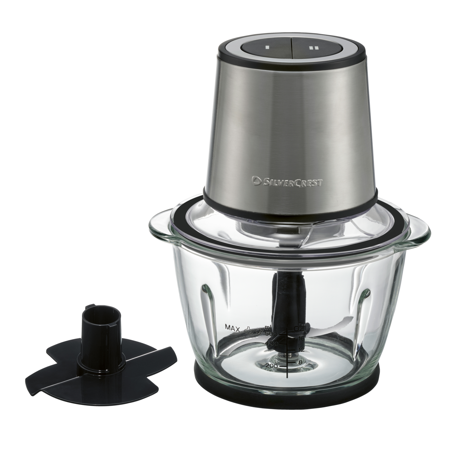 SILVERCREST RVS hakmolen (Zilver)