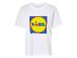 Wit t-shirt met Lidl logo.