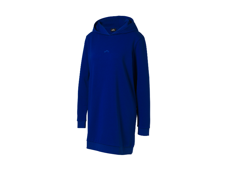 Donkerblauwe hoodiejurk van Grivit.