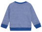 Een blauw gestreept longsleeve shirt voor kinderen.