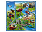 Lego City Jungle sets met een jeep, helikopter en een quad.