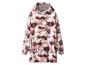 Fleece hoodie met roze en grijs camouflagepatroon