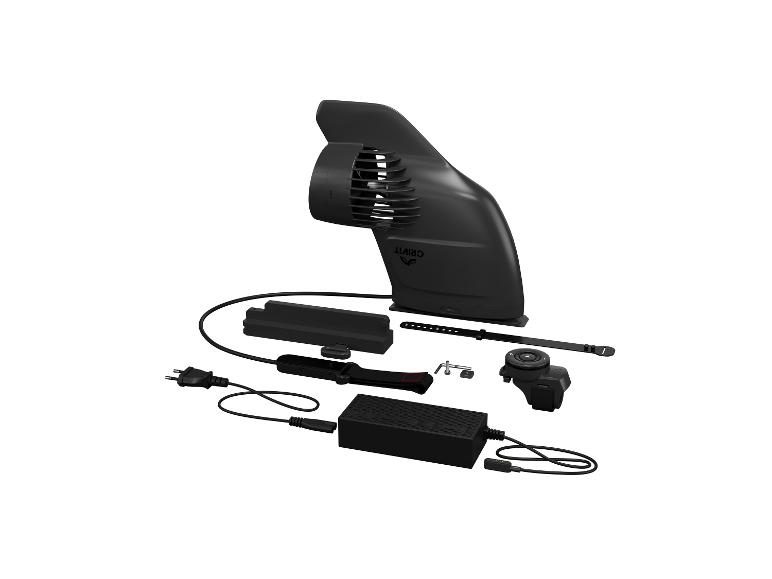 Critter voortstuwingset: motor, controller, accu en accessoires.