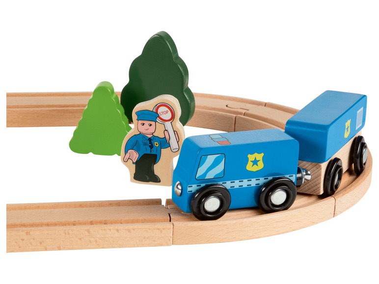 Ga naar volledige schermweergave: Playtive Houten treinbaanset - afbeelding 20