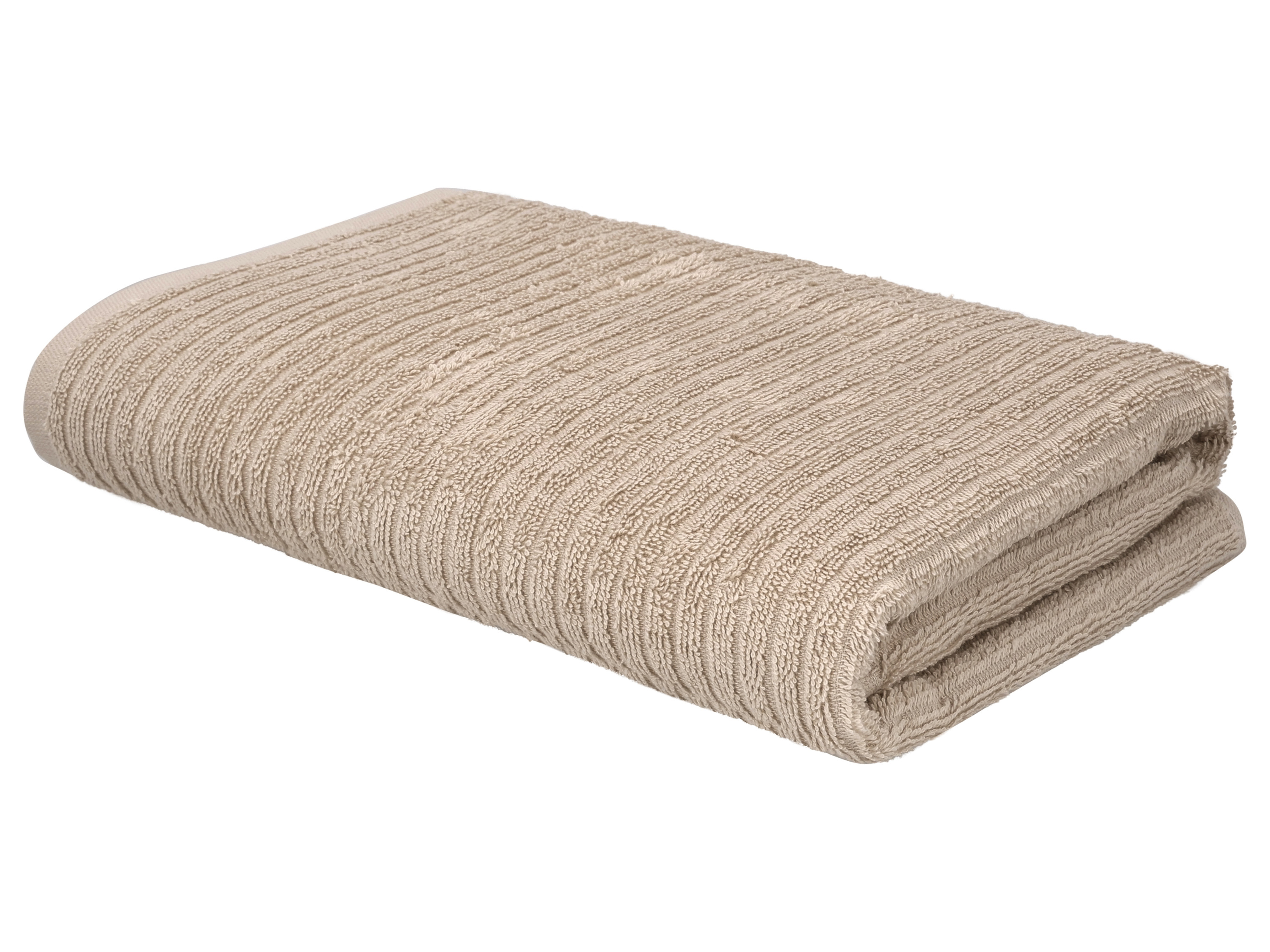 LIVARNO Handdoek 70 x 140 cm (Beige) afbeelding