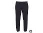 Donkerblauwe joggingbroek voor heren met trekkoord en subtiel logo.