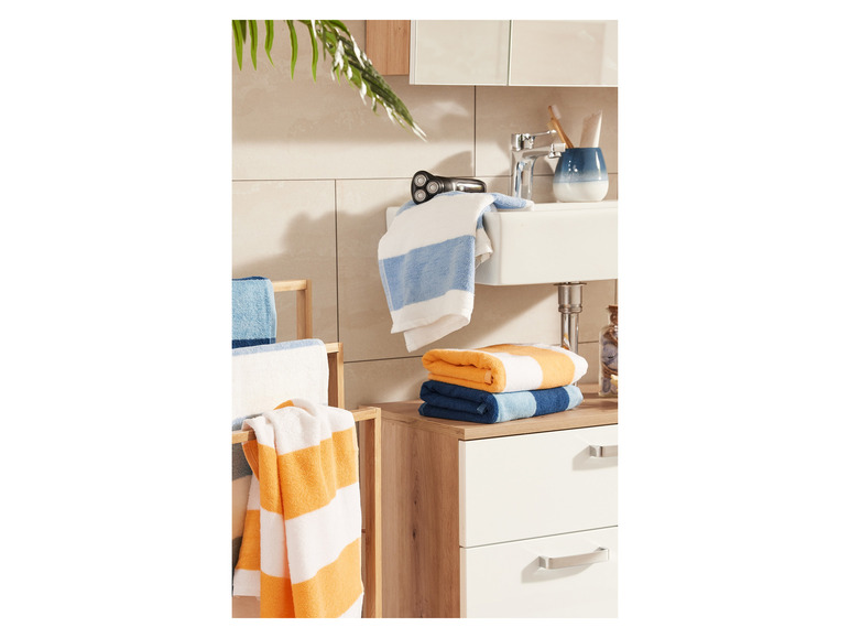 Ga naar volledige schermweergave: LIVARNO home 2 badstof handdoeken 50 x 100 cm - afbeelding 3