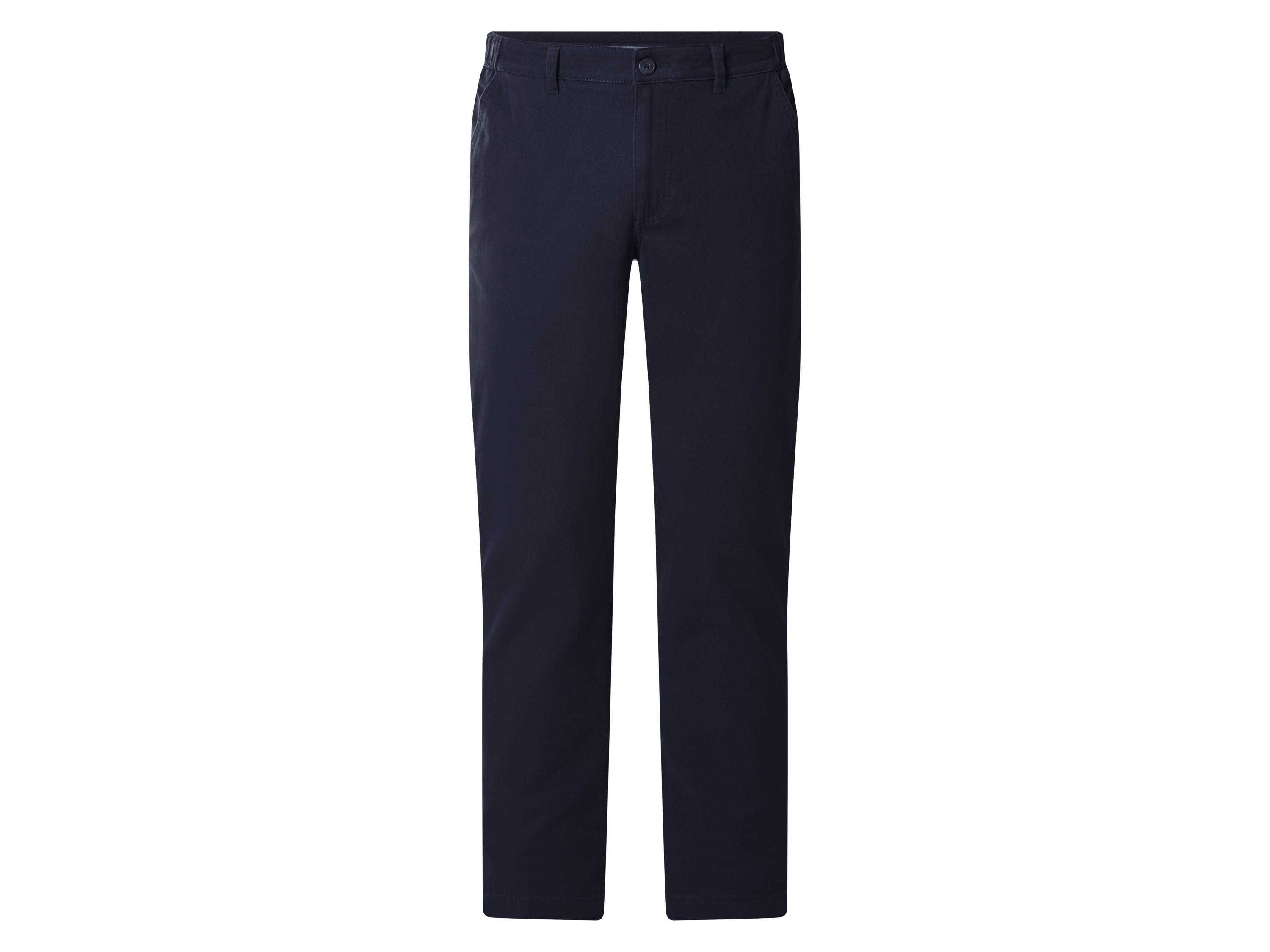 ESMARA MEN Heren chino - Slim fit (Marineblauw, S)