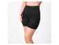 Zwarte high-waist shorts voor dames.
