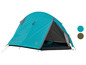 Een blauwe Grand Canyon tent, geschikt voor kamperen.