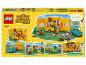 LEGO Animal Crossing 77054 set met camper en tuin.