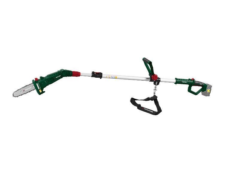 Parkside heggenschaar en kettingzaag met telescopische steel.
