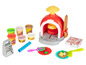 Play-Doh pizza-oven met accessoires en deeg.
