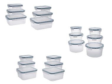 SILVERCREST® Set van 6 vershoudbakjes
