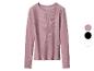 Roze geribbelde longsleeve