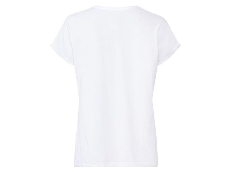 Ga naar volledige schermweergave: esmara® Dames-T-shirt, licht getailleerd model, met ronde hals - afbeelding 3